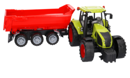 MEGA DUŻY traktor z przyczepą    1