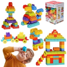 Klocki konstrukcyjne 3D 245el 1