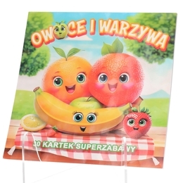 Kolorowanka OWOCE i WARZYWA 30 kartek super zabawy 1