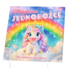 Kolorowanka MAGICZNE JEDNOROŻCE 30 kartek super zabawy 1