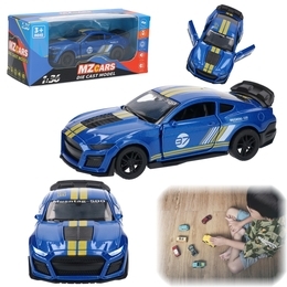 Auto sportowe otwierane drzwi, światła, dźwięk model metalowy 1