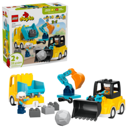 Klocki Lego DUPLO Maszyny budowlane 3 w 1 1