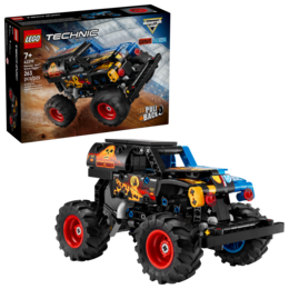 Klocki LEGO TECHNIC Monster Jam Grave Digger Ogień i lód 1