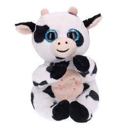 Maskotka KROWA HERDLY Beanie Bellies 1