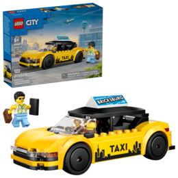 Klocki LEGO CITY Żółta taksówka 1