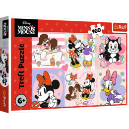 Puzzle 160 Kolorowy dzień Minnie 1