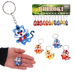 Brelok TYGRYS zestaw 12szt 1
