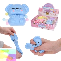 SQUISHY gniotek antystresowy MIŚ KOALA z pomponikami 1