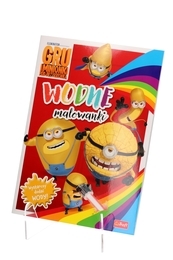 Kolorowanka wodna Minionki wodne malowanki 1