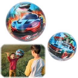 Piłka gumowa bajkowe auto 1