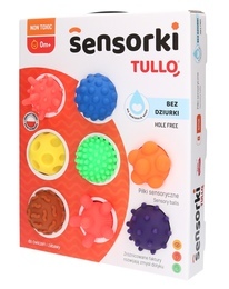 Piłeczki sensoryczne 8szt 1