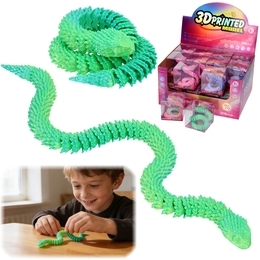 Figurka 3D WĄŻ z drukarki, hit TIK TOKA 27cm 1