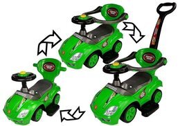 Jeździk z pchaczem Mega Car 3w1 zielony SUPER CENA 1