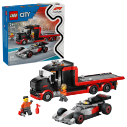 Klocki LEGO CITY Ciężarówka F1 z bolidem Audi F1 1