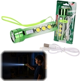 Latarka LED z ładowarką USB 1