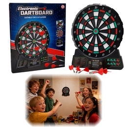 Dart elektroniczny, tarcza, rzutki na baterie, gra zręcznościowa 1