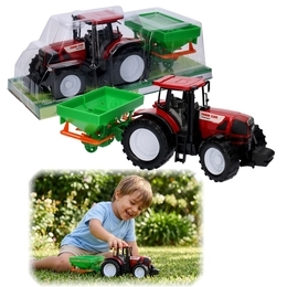 Traktor z siewnikiem, ciagnik rolniczy 1