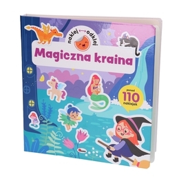 Magiczna kraina książka naklej, odklej 1