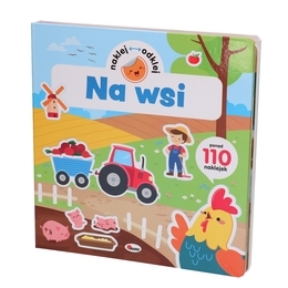 Na wsi książka naklej, odklej 1