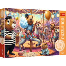 Puzzle 100 Kapibary na wakacjach 1
