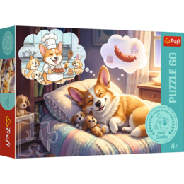 Puzzle 60 Corgi w krainie snów 1