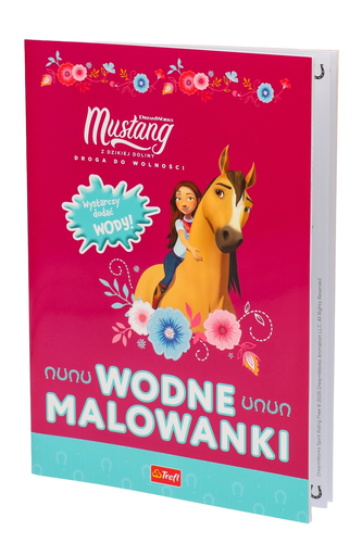 Kolorowanka Mustang Wodne Malowanki 1