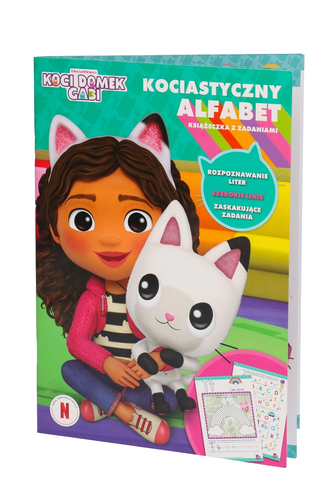 Książka Koci Domek Gabi Kociastyczny alfabet zeszyt zadań 1