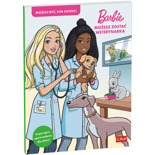 Książka Barbie, możesz zostać weterynarką 1