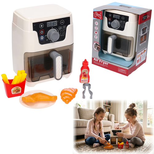 Realistyczny Air Fryer frytownica na baterie  1