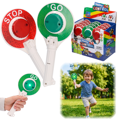 Lizak policyjny ze światłem STOP & GO 1