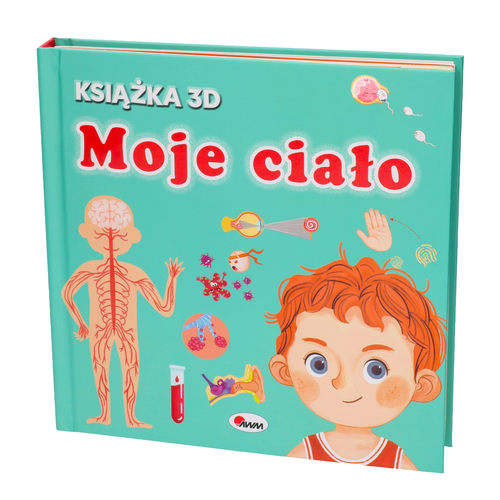 Książka 3D MOJE CIAŁO 1