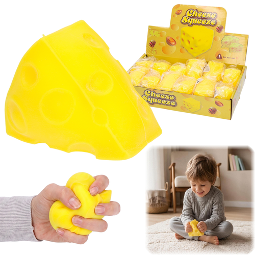 SQUISHY antystresowy gniotek SER - mięciutki gniot 1szt 1