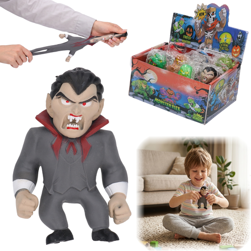 SQUISHY potworny antystresowy gniotek MONSTER ludzik 1szt 1