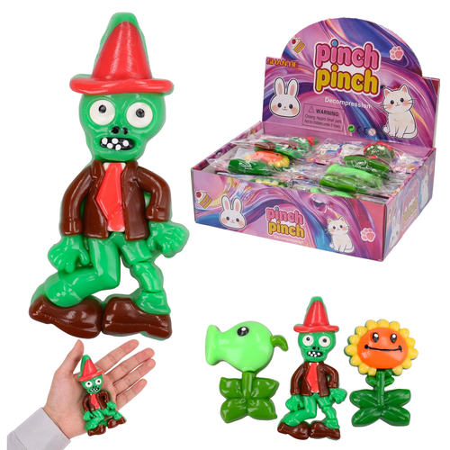 SQUISHY antystresowy gniotek KWIATEK, ZOMBI 1