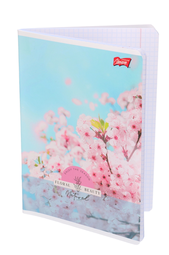 Zeszyt 60 kartek kratka Floral Beauty 1