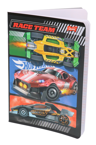 Zeszyt 32 kartki linia podwójna Hot Wheels 1