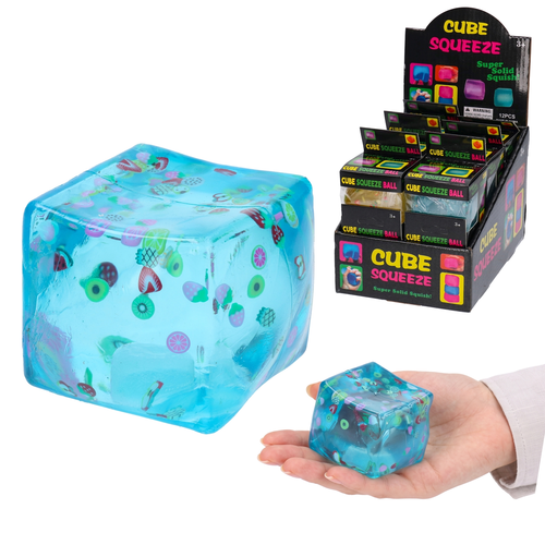 Antystresowy gniotek KOSTKA LODU squishy 1