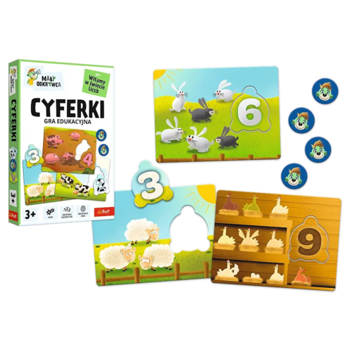 Gra edukacyjna cyferki, Mały Odkrywca 1