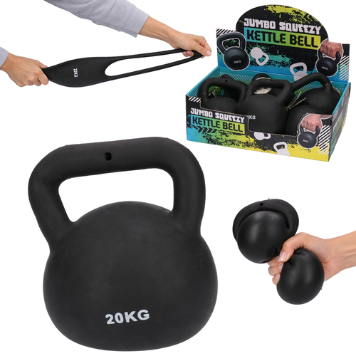 Mega duży antystresowy gniotek HANTEL  do ściskania XXL JUMBO 1
