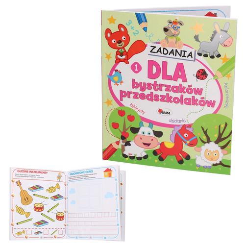 Zadania dla bystrzaków 1 - zeszyt zadań, łamigłówki 1