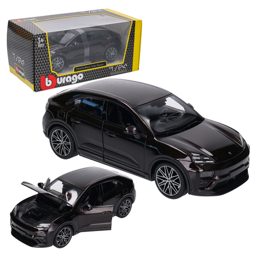 Auto Porsche Macan Turbo electric model metalowy BURAGO 1:24 1