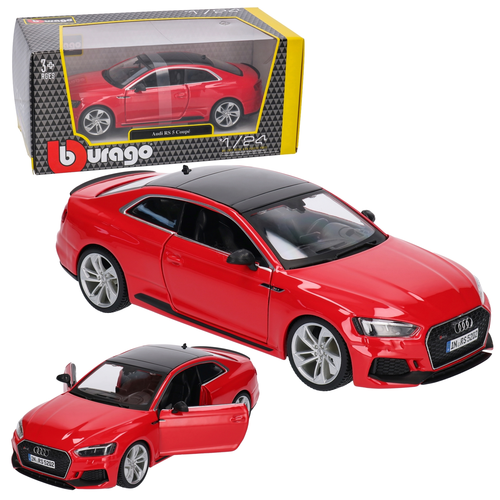 Auto Audi RS 5 Coupe model metalowy BURAGO 1:24 1