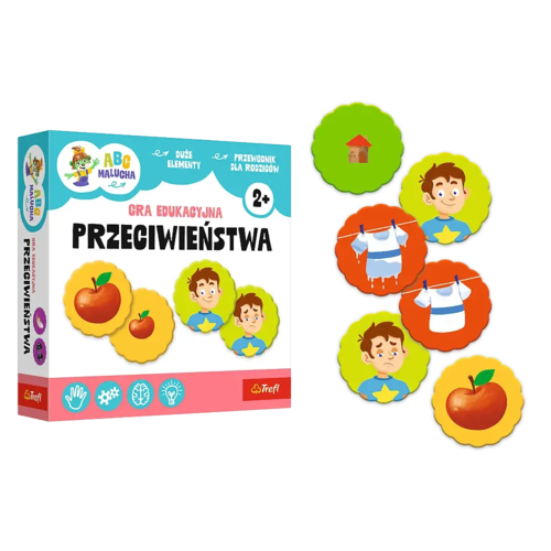 Gra edukacyjna ABC Malucha, przeciwieństwa 1