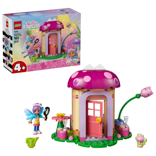 Klocki LEGO KOCI DOMEK GABI Domek w ogrodzie Wróżkici 1