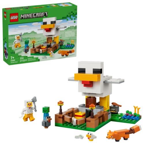 Klocki LEGO MINECRAFT Farma kurczaków 1