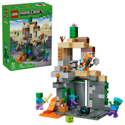 Klocki LEGO MINECRAFT Loch zombie 1