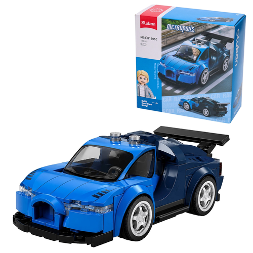 Klocki Sluban auto sportowe Metropolis 120el 1