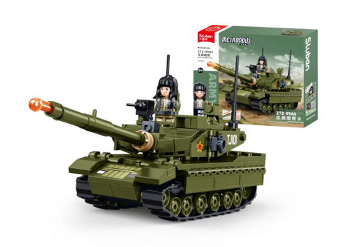 Klocki Sluban czołg ZTZ-99AS Army 183el 1