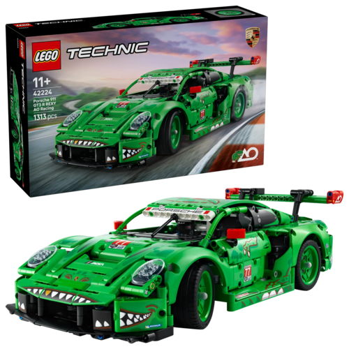 Klocki LEGO TECHNIC Samochód Porsche 911 GT3 REXO AO Racing 1
