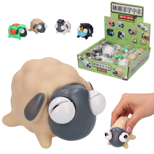 SQUISHY antystresowy gniotek BARAN OWIECZKA z oczami 1szt 1